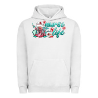 Pigment Lunar Rock nurse life gnomies Urban Hoodie - BarkalooDesign