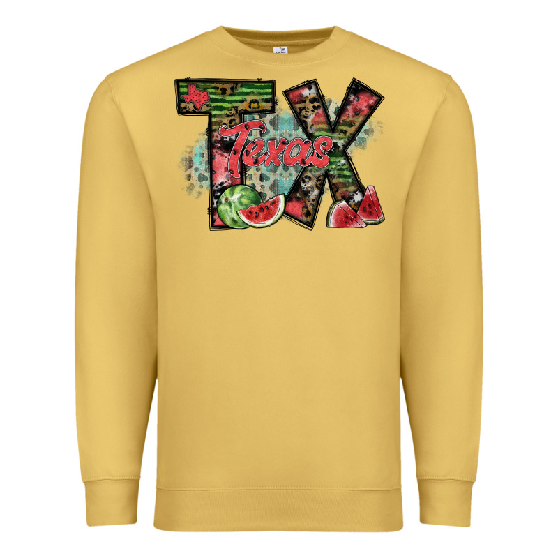 Texas Premium Sweatshirt by SublimationCraftShop | Teevron