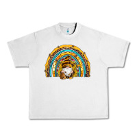 Lunar Rock western bee gnomes sunflowers beehive honeycomb leopard turquoise sera Urban Heavy Tee - Artiststas