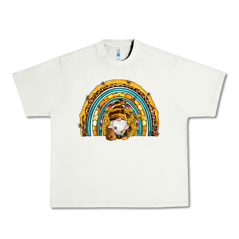 Western Bee Gnomes Sunflowers Beehive Honeycomb Leopard Turquoise Sera Urban Heavy Tee by Artiststas | Teevron