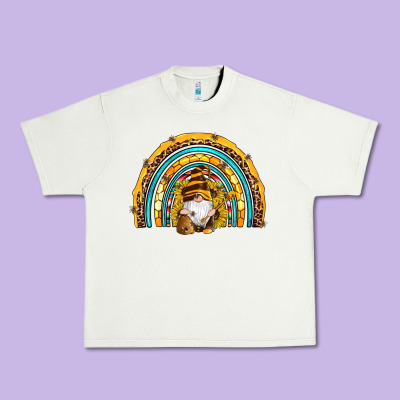 Western Bee Gnomes Sunflowers Beehive Honeycomb Leopard Turquoise Sera Urban Heavy Tee Designed By Artiststas