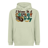 Matcha i wanna be a cowboy baby Heavyweight Hoodie - Zillion Design Studio