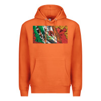 Carrot mexico flag cowhide leopard sunflower and roses licanse  plate Premium Hoodie - Artiststas