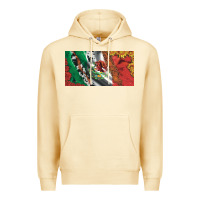 Pina Colada mexico flag cowhide leopard sunflower and roses licanse  plate Premium Hoodie - Artiststas