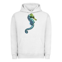 Pigment Lunar Rock Blue Seahorse Urban Hoodie - LillyAllenDesigns