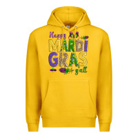 Lemon happy mardi gras y'all Premium Hoodie - AdoDesignShop