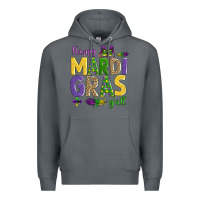 Rock happy mardi gras y'all Premium Hoodie - AdoDesignShop