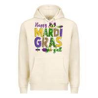 Tofu happy mardi gras y'all Premium Hoodie - AdoDesignShop