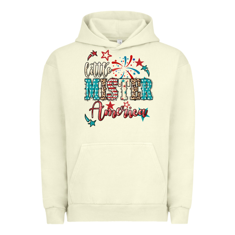 Little Mister America Urban Hoodie by NancyCooperArtShop | Teevron