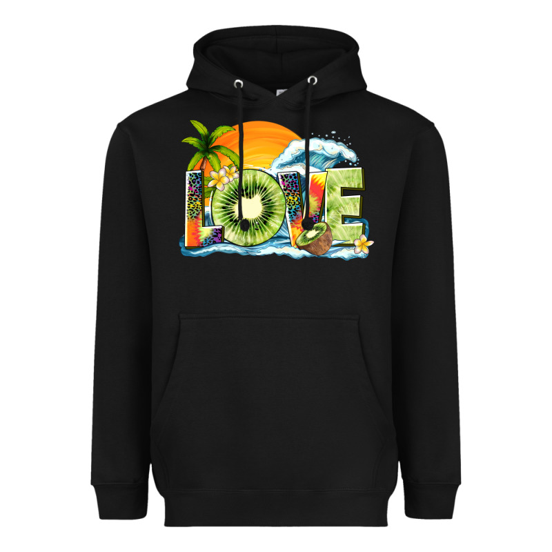 Love Kiwi Summer Heavyweight Hoodie by texasbilliewilder | Teevron