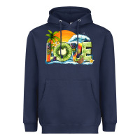 Navy love kiwi summer Heavyweight Hoodie - texasbilliewilder