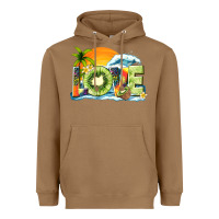 Toasted Coconut love kiwi summer Heavyweight Hoodie - texasbilliewilder