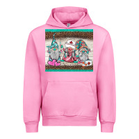Fuchsia Pink nurse gnomies tumbler Urban Hoodie - BarkalooDesign
