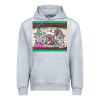 Heather Grey nurse gnomies tumbler Urban Hoodie - BarkalooDesign
