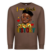 Chestnut i am black history black boy Premium Sweatshirt - HRA Design Shop