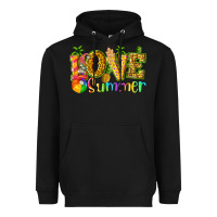 Black love summer with pineapple Heavyweight Hoodie - texasbilliewilder