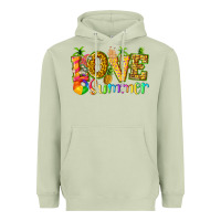 Matcha love summer with pineapple Heavyweight Hoodie - texasbilliewilder