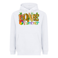 White love summer with pineapple Heavyweight Hoodie - texasbilliewilder