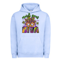 Pigment Grape Ice mardi gras diva Urban Hoodie - Jasminsmagicworld