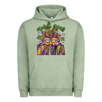 Pigment Oil Green mardi gras diva Urban Hoodie - Jasminsmagicworld