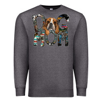 Charcoal Heather dog mom Premium Sweatshirt - SublimationCraftShop