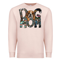 Pale Pink dog mom Premium Sweatshirt - SublimationCraftShop