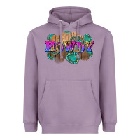 Lavender howdy Heavyweight Hoodie - Zillion Design Studio