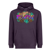 Plum howdy Heavyweight Hoodie - Zillion Design Studio
