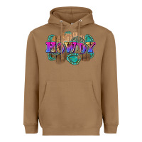 Toasted Coconut howdy Heavyweight Hoodie - Zillion Design Studio