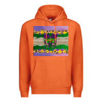 Carrot mardi gras mask Premium Hoodie - AdoDesignShop
