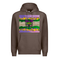 Coffee mardi gras mask Premium Hoodie - AdoDesignShop