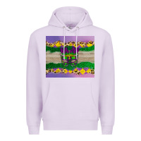 Lilac mardi gras mask Premium Hoodie - AdoDesignShop