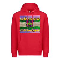 Red mardi gras mask Premium Hoodie - AdoDesignShop