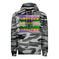 Slate Camo mardi gras mask Premium Hoodie - AdoDesignShop