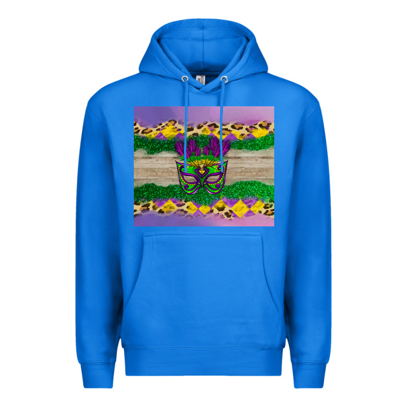 Mardi Gras Mask Premium Hoodie by AdoDesignShop | Teevron