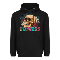 Black find someone who grows flowers Heavyweight Hoodie - Zillion Design Studio