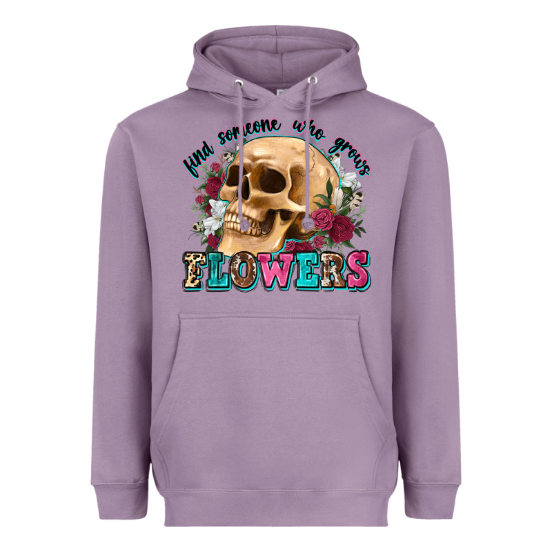 Find Someone Who Grows Flowers Heavyweight Hoodie by Zillion Design Studio | Teevron