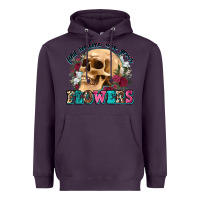 Plum find someone who grows flowers Heavyweight Hoodie - Zillion Design Studio