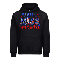 Foreset Green little miss firecracker Urban Hoodie - NancyCooperArtShop