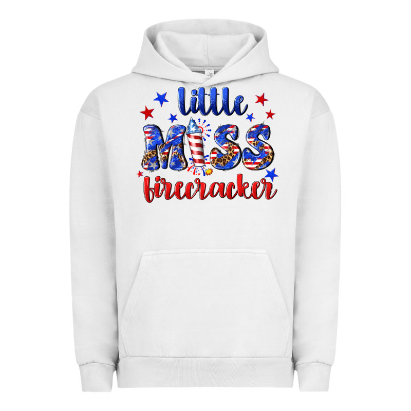 Little Miss Firecracker Urban Hoodie by NancyCooperArtShop | Teevron