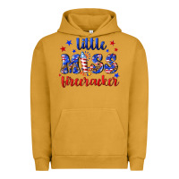Pigment Peanut Butter little miss firecracker Urban Hoodie - NancyCooperArtShop