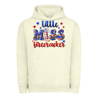 Pigment Pistachio little miss firecracker Urban Hoodie - NancyCooperArtShop