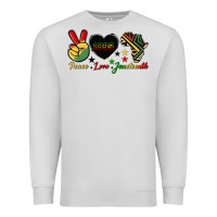 Peace Love Juneteenth 1865 Premium Sweatshirt | Teevron