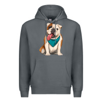 Rock english bulldog Premium Hoodie - Artiststas