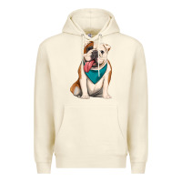Sandshell english bulldog Premium Hoodie - Artiststas