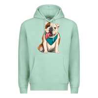 Seafoam english bulldog Premium Hoodie - Artiststas