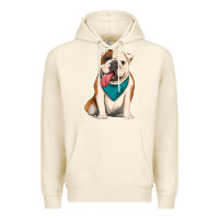 Tofu english bulldog Premium Hoodie - Artiststas