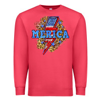 Cardinal Merica lightning bolt Premium Sweatshirt - Neo Western