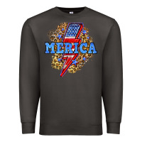 Smoke Merica lightning bolt Premium Sweatshirt - Neo Western