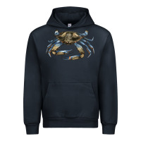Navy Crab Urban Hoodie - LillyAllenDesigns